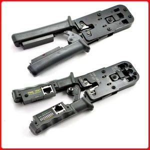 2-IN-1 CRIMPING TOOL WITH BUILT-IN CABLE TESTER