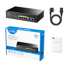 Cudy 6-Port 10/100M PoE+ Switch