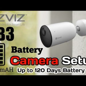 EZVIZ CB3 Waterproof Battery Camera