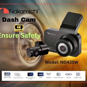 Car Dash Cam- Nakamichi ND435 4K (Japan)