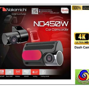 Car Dash Cam-Nakamichi ND450W 4K Original Japan